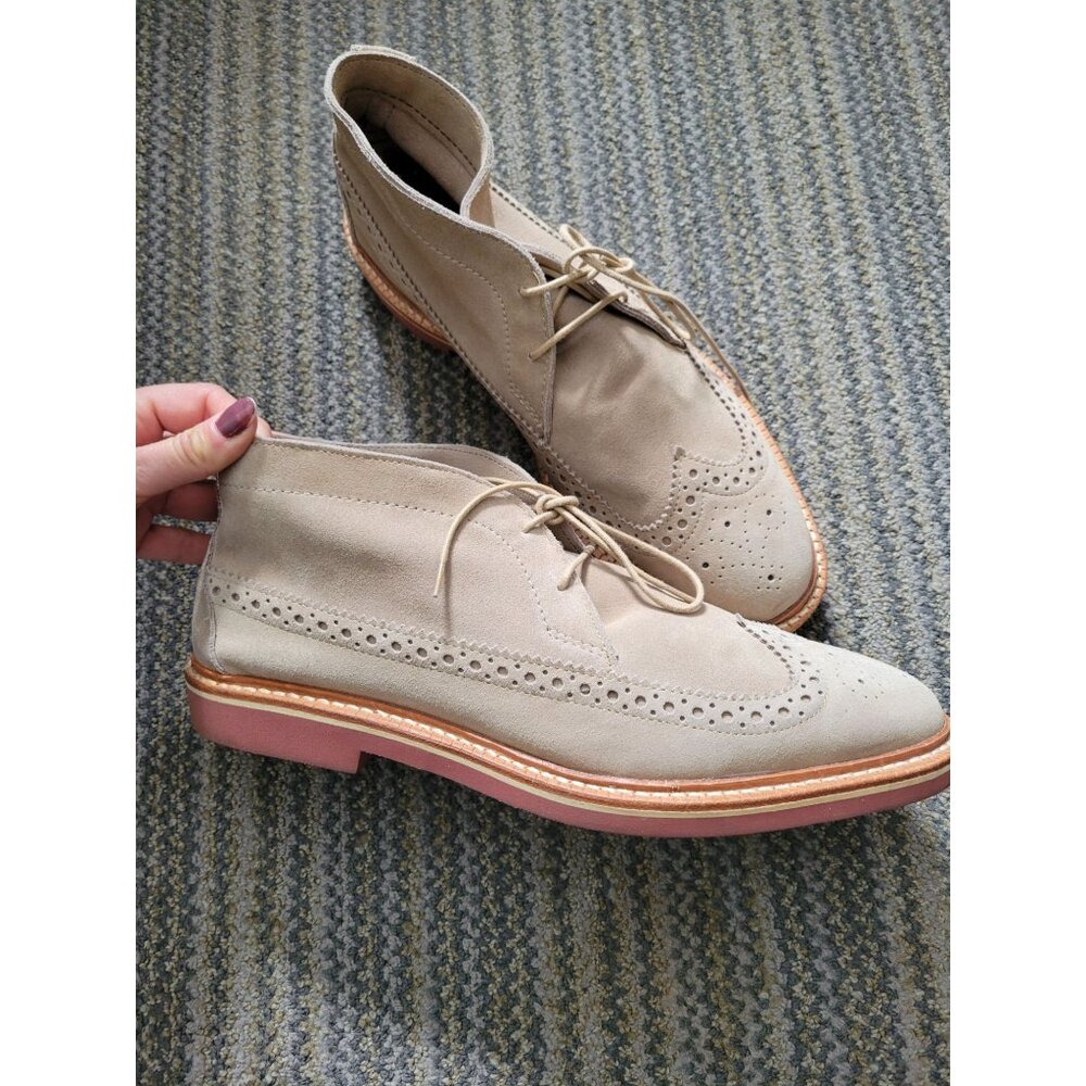 Allen Edmonds Wingtip Suede Chukkamok Size 11.5